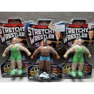 Ja-Ru Stretchy Wrestler 4X Stretch Power Ages 4+ 3 Total